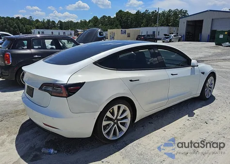 2021 Tesla Model 3 из США, поврежденный, VIN 5YJ3E1EA5MF851952